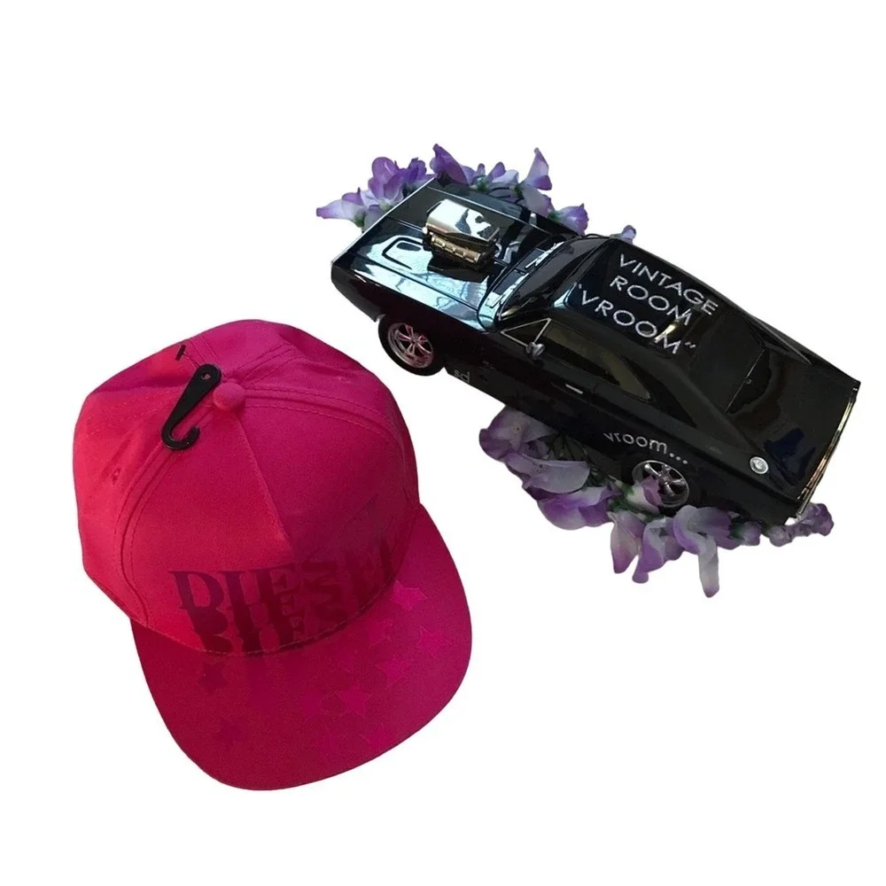 Diesel NWT Hot Pink Hat for Girls 8-16 YO